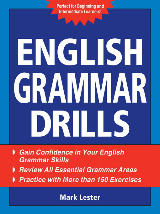 Cover of English Grammar Drills